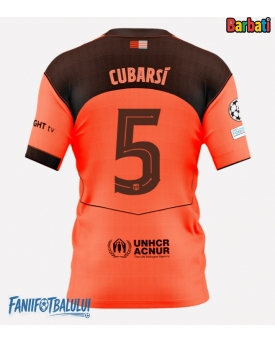 Barcelona Pau Cubarsi #5 Tricou Fotbal Replică 2025-26 Barbati Treilea